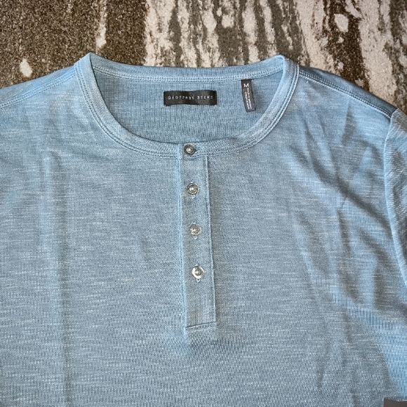 Geoffrey Beene Other - Geoffrey Beene Men's Long Sleeve Super Soft Henley New Size Large
